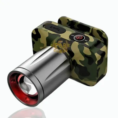 Aoki AK-3672K Senter Kepala Zoom Cahaya Kuning 60W PRO + 1100 Lumen