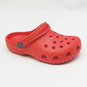 Crocs Giày lỗ kinh điển ngôi sao nhỏ EVA Dép lê bít mũi đế bằng thoáng khí nhẹ dành cho trẻ em nam nữ đi ngoài trời