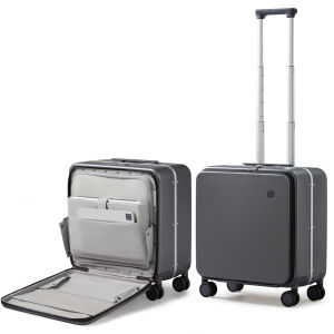 Mixi TSA Lock PC Front Open Hand Luggage With Laptop Pocket 18" M9260