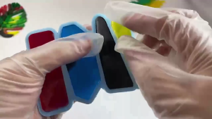 DIY Hairpin Silicone Molds Epoxy Mold Holographics Resin Mold Hair Pin Resin Mold Gift for Women Girls