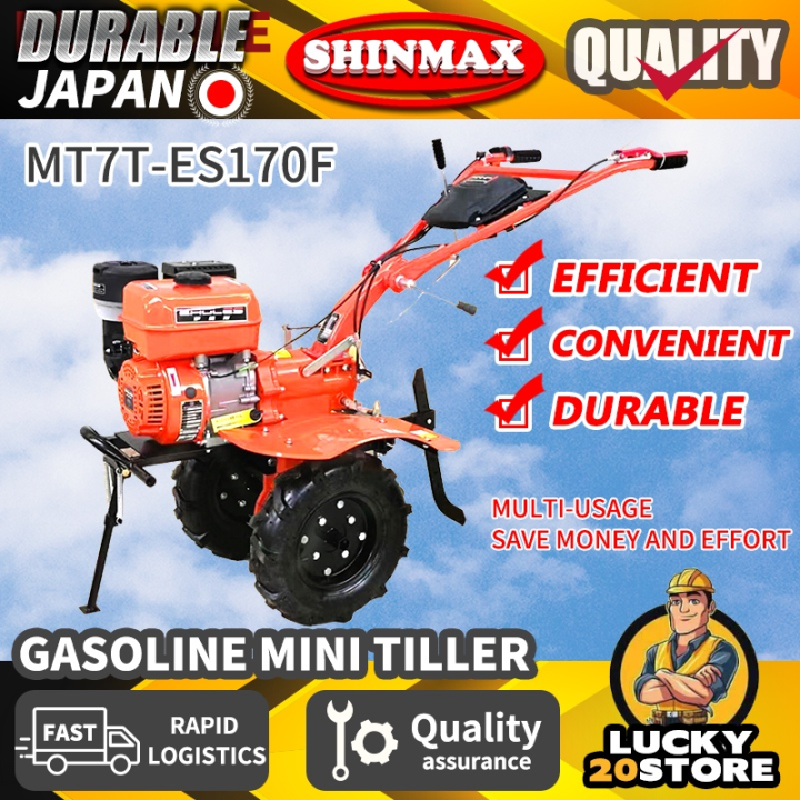 【SHINMAX】Gasoline Micro-tiller Diesel/Gasoline Mini Tiller Plowing Soil ...