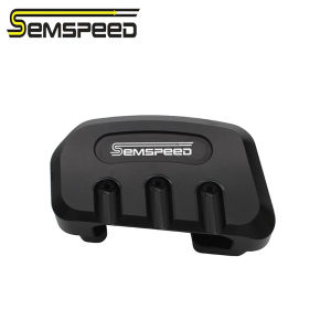 Semspeed CNC chân đế xe máy phóng to Pad Gióng xoay chân mở rộng cho Honda chì 125 Giorno + bấm Vario 160 125 2021-2025