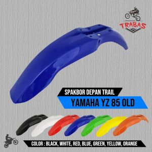 SPAKBOR SLEBOR DEPAN YZ85 YZ 85 OLD LAMA SPAKBOARD YAMAHA TRAIL CROSS FENDER DIRTBIKE DIRT BIKE PNP