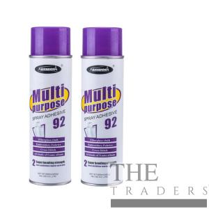 [ 2 BOTTLES] SPRAYIDEA 92 Multi Purpose Spray Mount / Adhesive / Spray Mount Glue 600ml /  GUM SEMBUR