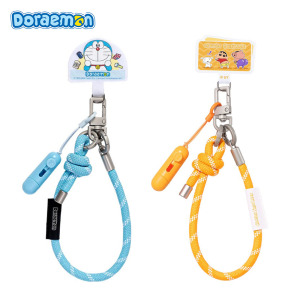 Doraemon Phone Lanyard with Hidden Capsule Stand Zinc Alloy for Daily Carry RPC3831