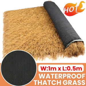 Hi-Q Synthetic Thatch Grass RoofArtificial Straw Roll for Bar HutPartyThatch Roofing Decoration
