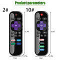 ⭐【LazTop Seller】Universal Remote Control Compatible for Roku TV Controller with Shortcut Buttons Replacement Directly Use ROKU-TC-RC-10# 2#. 