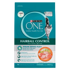 Purina ONE Hairball Control Dry Cat Food 380g 1.2kg