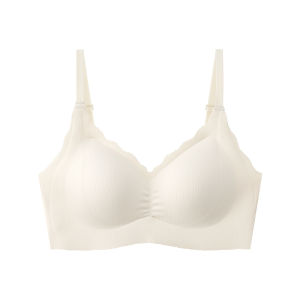 Womens Bra Push-Up Wireless M-XXL Fixed Cup Soft Support Seamless Underwear for Women