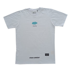 Anyway Kaos Pendek  "Rain Someday" White 633