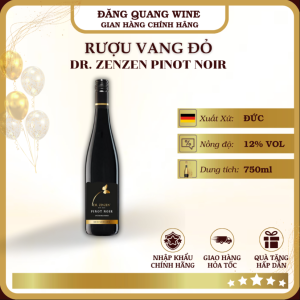 Rượu Vang đỏ Dr. Zenzen Pinot Noir - Đức