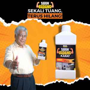HQ Stain Karat Remover Soap | Anti-Bacterial & Fragrance-Free | Readystock