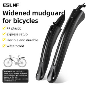 Foldable Bike Fender Bicycle Mudguard High Strength Adjustable Widthen MTB Mud Guard Portable Wear-resistant Road Bike Fender Cycling Accessories
