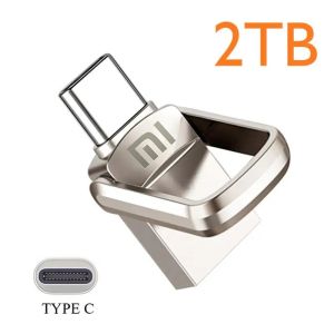 Xiaomi USB 3.0 Pendrive 2TB U Disk 1TB 512GB Type-C Interface Mobile Phone Computer Mutual Transmission Portable USB Memory