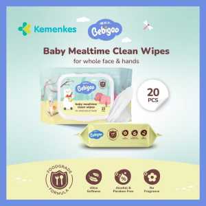 Tisu Tissue Basah Bayi Baby Newborn Non Alcohol Clean Wet Wipes Bebigoo Ganti Popok Hand & Mouth