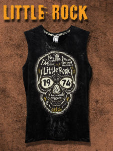 เสื้อยืด แขนกุด คอกลม Little Rock ลาย Yes Im old school ผ้าดำฟอกเนื้อนุ่ม ใส่สบาย ใส่เป็นตัวซับใน ได้ทุกโอกาส เบื่อตัวนอกแล้วเปลี่ยนได้เลย มีสไตล์ ใส่ได้ทั้ง ผู้หญิง ผู้ชาย และ LGBTI มีถึงขนาดใหญ่ ของแท้ สินค้าพร้อม จัดส่ง