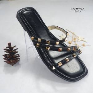 Threepoint Sandal Teplek Flat Wanita Moona
