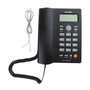 Caller Display Telephone Hands Free Calling Corded Landline Phone Landline Telephone for Home Office Hotel KX-T2025