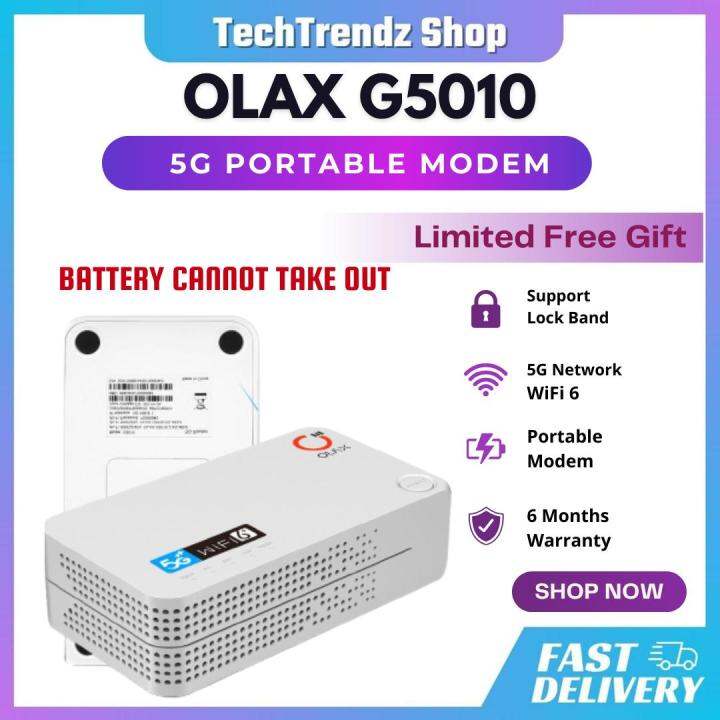 5g Modem Olax G5010 5g Modified Gigahome Wi Fi 6 Cat22 24ghz And 5ghz