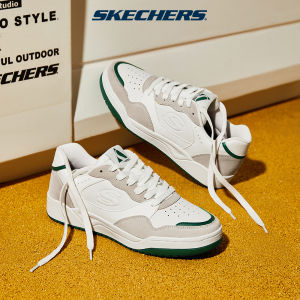 Skechers สเก็ตเชอร์ส รองเท้าผู้ชาย Men Online Exclusive SKECHERS Street Koopa Volley Low Lifestyle Shoes - 183241-WGRN
