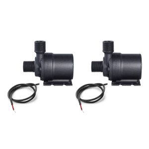 Industrial Grade 12V/24V Water Pump Versatile Submersible Water Pump for Fountain Pool & Solar Water Circulation Durable