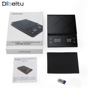 Timbangan Kopi 5Kg / 0.1Gr Digital Timer Drip Coffee Scale Premium