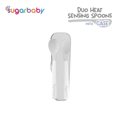 Sugarbaby Duo Heat Sensing Spoon BPA Free/Training Spoon/Peralatan Makan Bayi/Sendok Makan Bayi