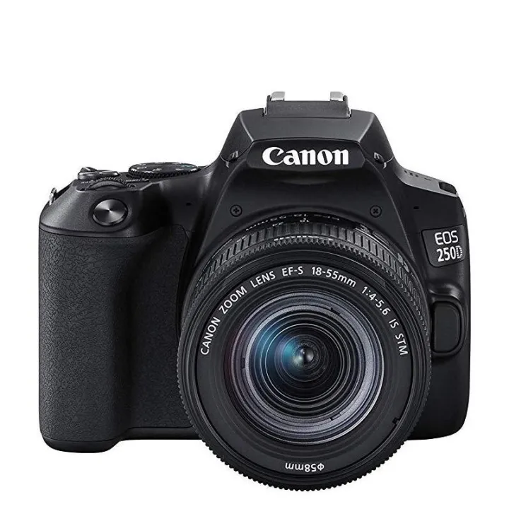 Canon EOS 250D Camera with 18-55 IS STM Lens [Black]
