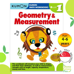 Kumon Math Workbooks Grade 1 - Geometry & Measurement