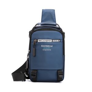 SL123 - TAS SELEMPANG HAOSHUAI DISTRO PRIA IMPORT SLEMPANG OLAHRAGA MURAH ANTI AIR SLING BAG PREMIUM