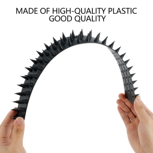 1/10PCS Plastic Pigeon Spikes Deterrent Humane Fence Spikes Weather Resistant Anti Bird Spikes