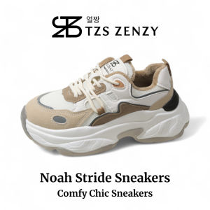TZS Zenzy Noah Stride Sneakers - Sepatu Sneakers Wanita - Sepatu Cewek - Sneakers Cewek - Dad Shoes