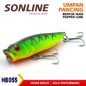 SONLINE Umpan Pancing Bentuk Ikan Umpan HB055 Panjang 7cm/9g Bahan Plastik