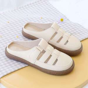 Dép Bít Mũi Đế Dày Thời Trang Mùa Hè Phong Cách Mới Dễ Phối Đồ