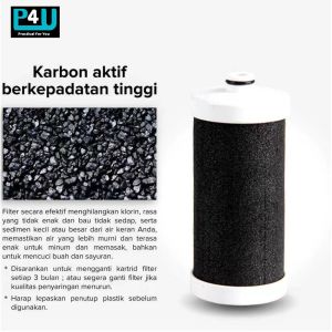On Tap 5 Stage Faucet-Mounted Water Purifier Kitchen Water Filter Healthy Drinking