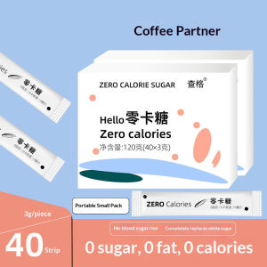 【SG Inventory】Zero Calorie Sweetener (Erythritol)  0 Sugar/0 Fat  Natural Healthy Sugar Substitute (3g×40 Sachets)