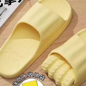 WomenS Bathroom Slippers 2026 New Summer Indoor Home Use Eva Non-Slip CoupleS Bath Slippers For Men And Women