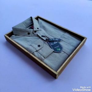 Kemeja Original Rivilla Polos: Kemeja Pria Lengan Panjang