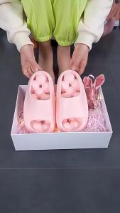 MenS Summer Bathroom Slippers For Couples Indoor Non-Slip Odor-Resistant Hollowed-Out Quick-Drying Water-Draining Sandals For Women