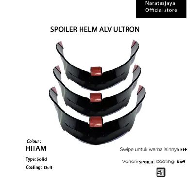 SPOILER 2D HELM ALV ULTRON ALL SERIES BAHAN AKRILIK SPOILER HELM ALV ULTRON SPOILER NFJ ULTRON