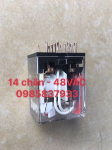 Rơ le 14 chân 48VAC Omron Nhật tại Máy NTT bảo hành dài hạn độ bền cao dễ sử dụng