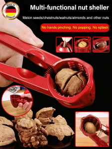 [Walnut Sheller] Walnut Crack Nut Cracker Walnut Peeling Tool Multifunctional Nut Sheller