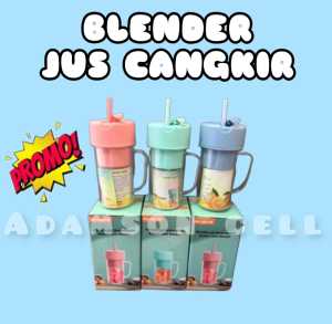 BLENDER JUICER PORTABLE 2in1 420ml / MINI JUICER USB ELECTRIC
