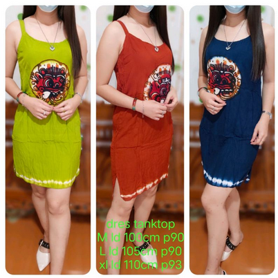 Baju tank top dress best sale