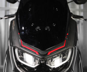 Front Shield Cover Yamaha NMAX 2020-2024: Karet Tebal & Desain 3D