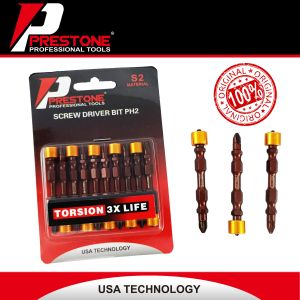 PRESTON MATA BOR OBENG MAGNET ANTI SLIP PH2 SET 10 PCS USA TECHNOLOGY / MATA OBENG BOR ANGIN SEKRUP GIPSUM GYPSUM MAGNET MAGNIT