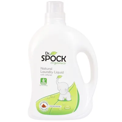 Nước Giặt Xả Dr.Spock Organics Thiên Nhiên Dành Cho Trẻ Từ Sơ Sinh Làm Mềm Vải Can 2000ml 3000ml - Bibo Mart