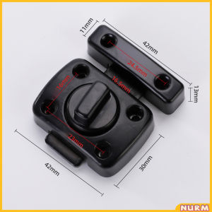 Nurm Gate Latch Slide Bolt Latches Lock Zinc Alloy Safety Door Locks
