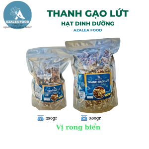 Thanh gạo lứt hạt dinh dưỡng Azalea food loại siêu hạt/siêu chà bông