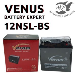 LTC Venus Battery Expert 12N5L-BS 12V 10Ah MF Superior Technology Japan